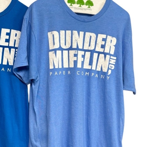 V🌺DUNDER MIFFLIN LOT/BUNDLE (2)The Office -DunderMifflin Inc Paper Co.TeeShirts - Picture 6 of 9